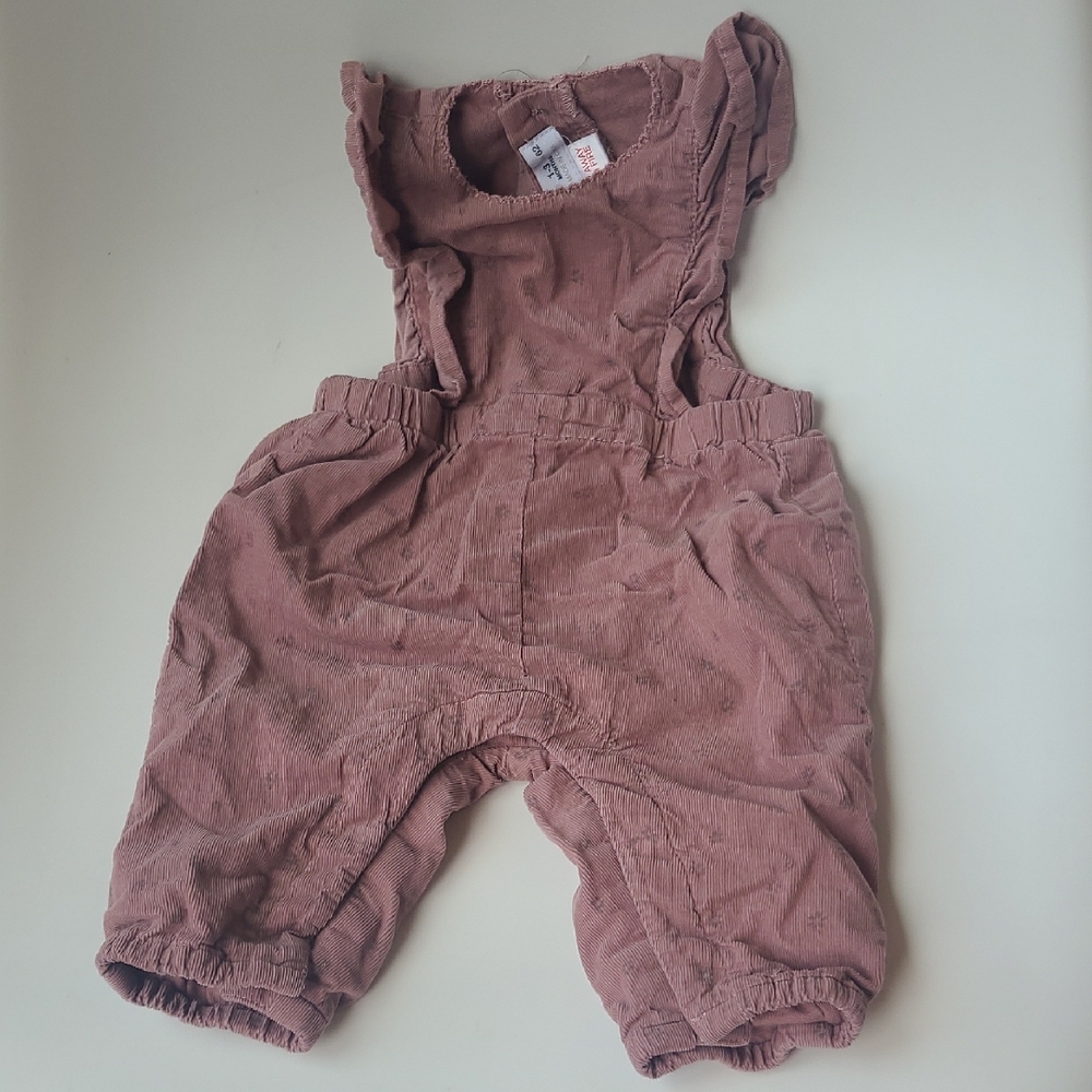 Zara Kids Corduroy Overalls in Mauve